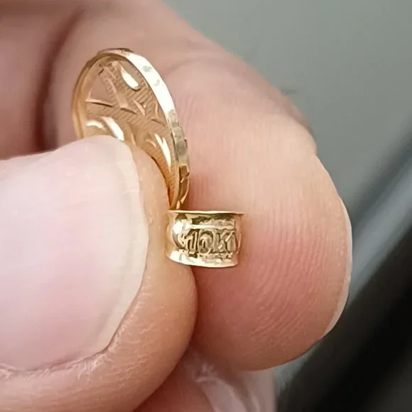 10kt Real Gold Heart Pendant